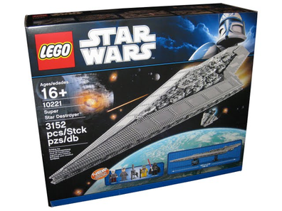 LEGO Set-Super Star Destroyer - UCS-Star Wars / Ultimate Collector Series / Star Wars Episode 4/5/6-10221-1-Creative Brick Builders